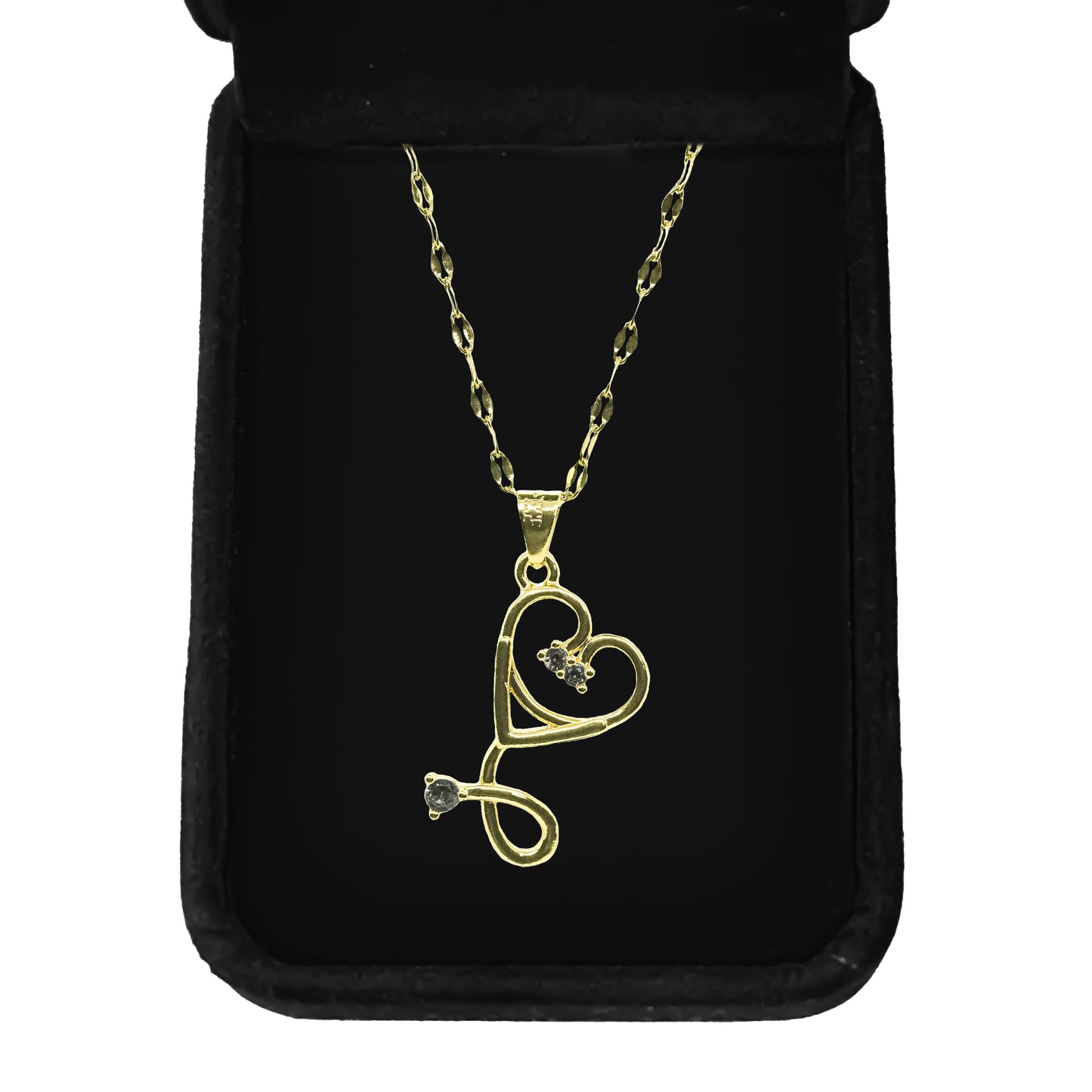 Unique Stethoscope Heart Necklace