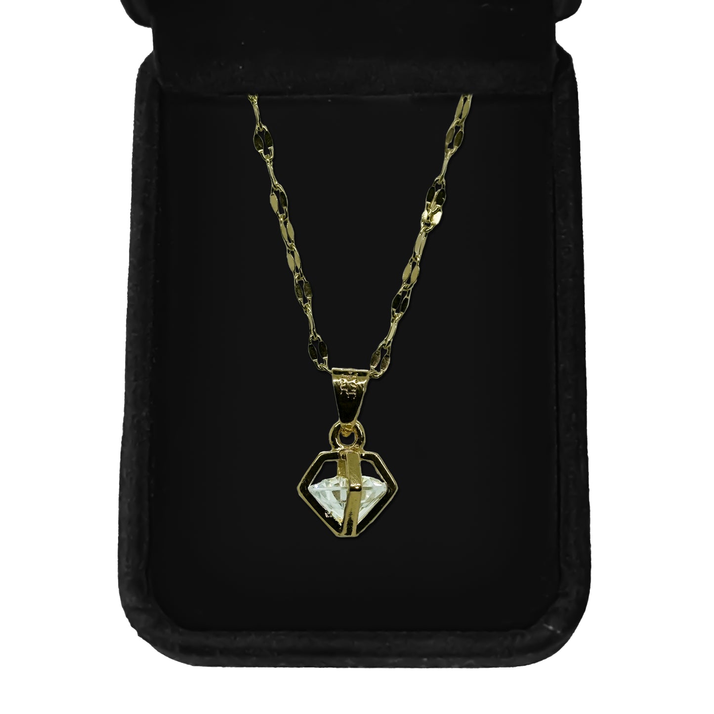 Cage Diamond Necklace